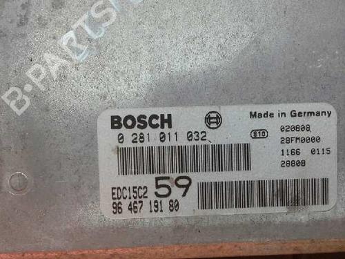 Engine control unit (ECU) PEUGEOT 807 (EB_) 2.0 HDi | BP7924857M57 