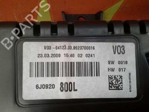 Instrument cluster SEAT IBIZA IV (6J5, 6P1)  | BP7923606C47 