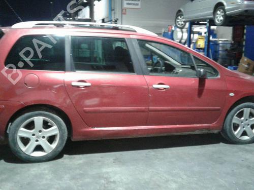 Engine control unit (ECU) PEUGEOT 307 SW (3H)  | BP8509710M57 