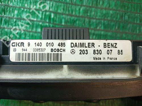 Climate control MERCEDES-BENZ C-CLASS (W203) C 270 CDI (203.016) | BP31190674I5