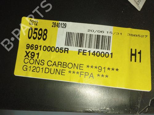 Middle console RENAULT LAGUNA III (BT0/1) 2.0 dCi GT (BT11, BT1E, BT1N) | BP29706431I22 