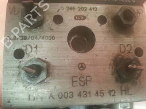 ABS pump MERCEDES-BENZ A-CLASS (W168) A 160 (168.033, 168.133) | BP7923036M43 