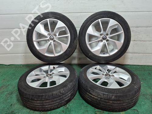 Used Wheel set Wheel set RENAULT CLIO IV (BH_) 0.9 TCe 90 (BHNF, BHMA, BHMH, BHJK, BHJR) (90 hp) 36114730 36114730