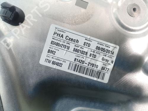 Rear right window mechanism HYUNDAI ix35 (LM, EL, ELH) 1.6 | BP26566753C25 