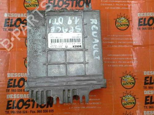 Used Engine control unit (ECU) RENAULT ESPACE III (JE0_) 1.9 dTi (JE0M) (98 hp) 7924010