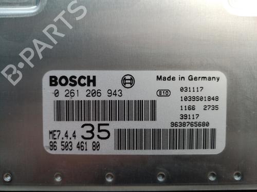 Engine control unit (ECU) PEUGEOT 307 Break (3E)  | BP10774327M57 