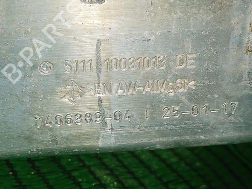 Front bumper reinforcement CITROËN C4 Picasso I MPV (UD_) 1.6 HDi 110 | BP25788586C109 