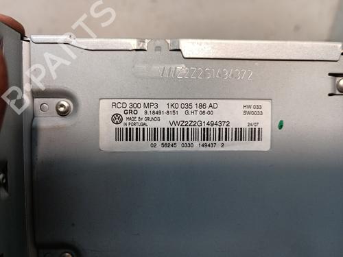 Radio VW PASSAT B6 (3C2)  | BP16362283E6 