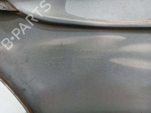 Rear bumper PEUGEOT 206 Hatchback (2A/C)  | BP15071039C8 