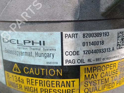 Used AC compressor RENAULT MEGANE II (BM0/1_, CM0/1_) [2001-2012]  18238927