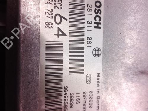 Engine control unit (ECU) PEUGEOT 307 SW (3H)  | BP8509710M57 