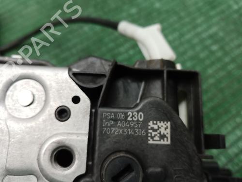 Front right lock PEUGEOT 5008 (0U_, 0E_) 1.6 HDi | BP28211302C97 