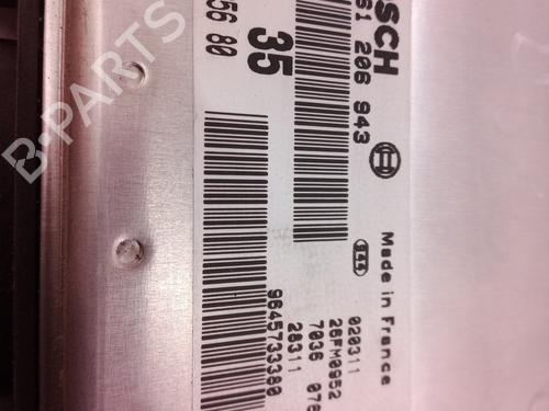 Engine control unit (ECU) PEUGEOT 307 (3A/C)  | BP8534481M57 
