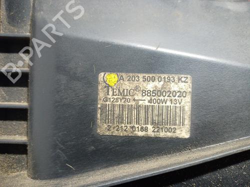 Radiator fan MERCEDES-BENZ C-CLASS (W203)  | BP11791393M35 