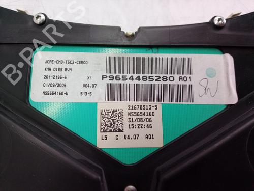 Kombinert Instrument PEUGEOT 307 (3A/C) 1.6 HDi | BP8531666C47 