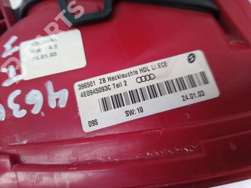 Heckleuchte links hinten AUDI A8 D3 (4E2, 4E8) 3.7 quattro | BP10098957C79 