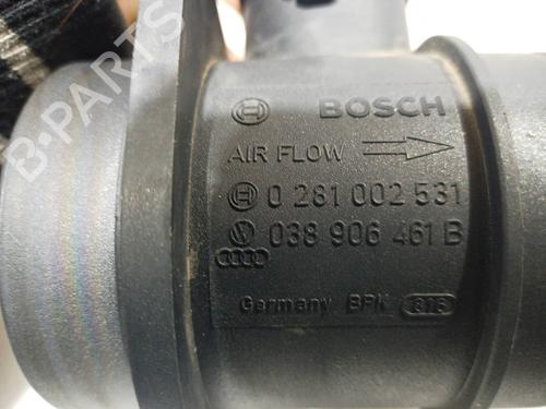 Mass air flow sensor AUDI A3 Sportback (8PA) 1.9 TDI | BP11060301M95 