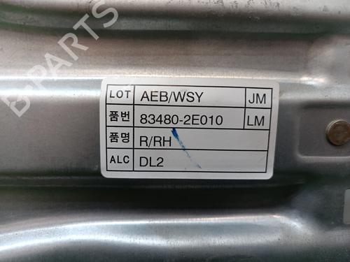 Rear right window mechanism HYUNDAI TUCSON (JM)  | BP16063159C25 