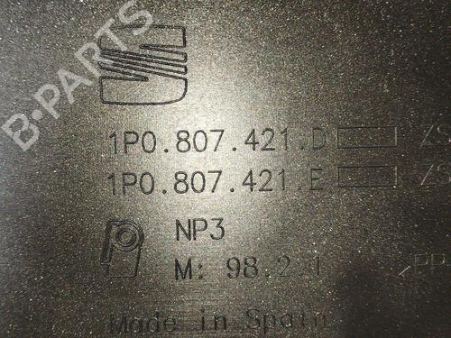 Rear bumper SEAT LEON (1P1) 1.6 TDI | BP31823003C8 