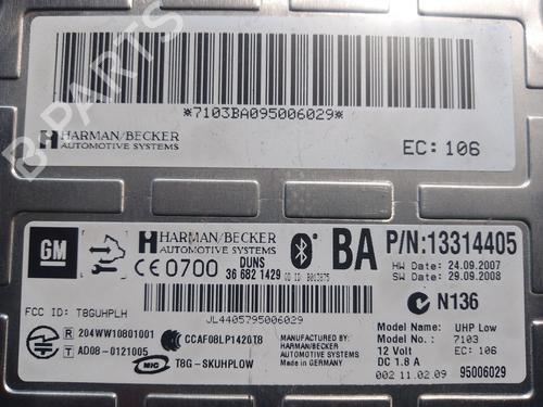 Used Electronic module OPEL INSIGNIA A Saloon (G09) 2.0 CDTI (69) (160 hp) 18294434