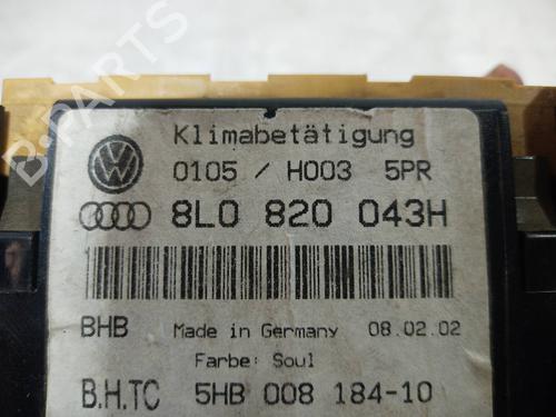Climate control AUDI A3 (8L1) 1.9 TDI | BP11039139I5 