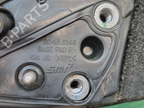 Right headlight KIA CEE'D Sportswagon (JD) 1.6 CRDi 128 | BP29763844C29 