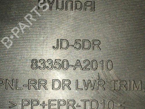 Rear left panel KIA CEE'D Sportswagon (JD) 1.6 CRDi 128 | BP29707986C60 