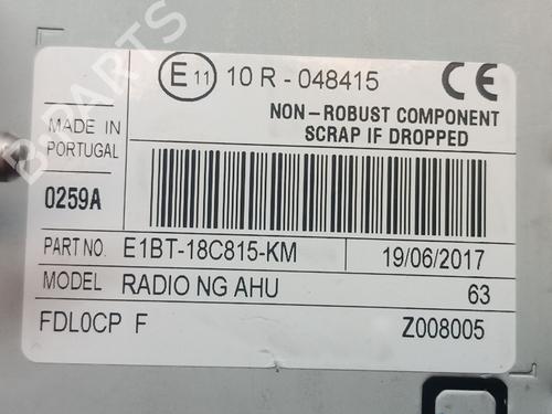 Radio FORD C-MAX II (DXA/CB7, DXA/CEU) 1.0 EcoBoost | BP25604498E6 