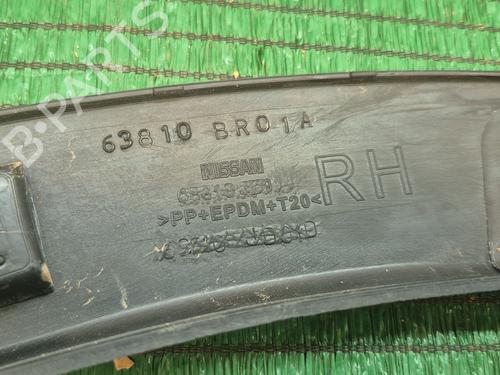 Højre bak skjermliste NISSAN QASHQAI / QASHQAI +2 I (J10, NJ10, JJ10E) 1.5 dCi | BP26989894C137 