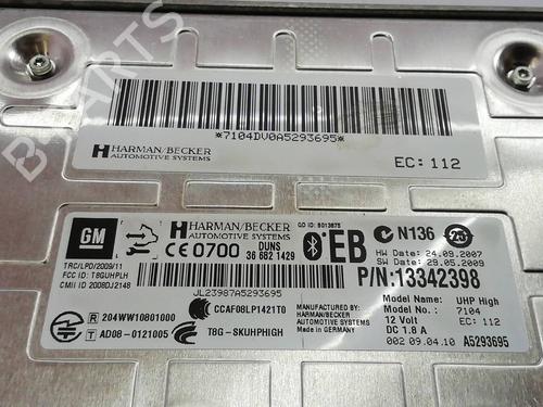 Electronic module OPEL INSIGNIA A (G09)  | BP8222120M83 