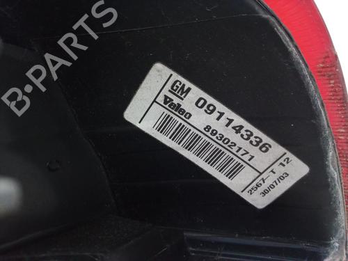 Left taillight OPEL CORSA C (X01) 1.2 (F08, F68) | BP10109646C34 