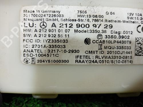 Electronic module MERCEDES-BENZ GLE (W166) 500 4-matic (166.073) | BP40102452M83 - Image 3
