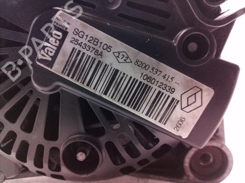 Alternator NISSAN KUBISTAR Van (X76)  | BP8826239M7 