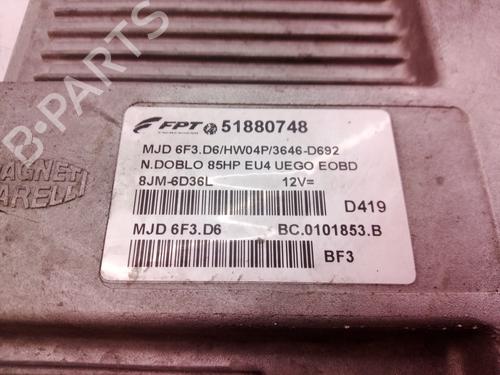 Engine control unit (ECU) FIAT DOBLO Cargo (263_) 1.3 D Multijet | BP8344515M57 