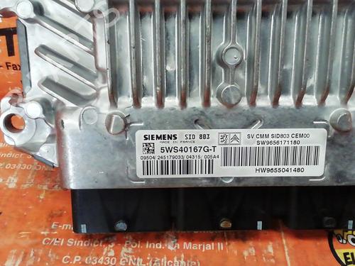 Engine control unit (ECU) PEUGEOT 407 (6D_)  | BP7928015M57 