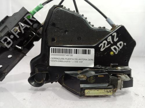 Used Front right lock TOYOTA COROLLA (_E12_) [2001-2008]  9393812