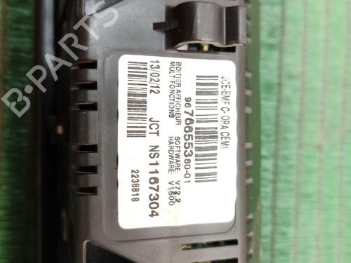 Display monitor PEUGEOT 5008 (0U_, 0E_) 1.6 HDi | BP28380755C48 