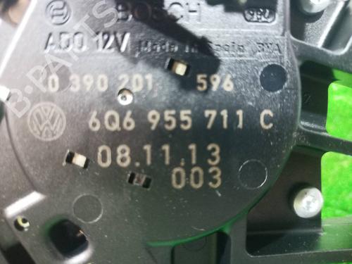 Rear wiper motor VW POLO (9N_, 9A_) 1.4 TDI | BP12604093M102 
