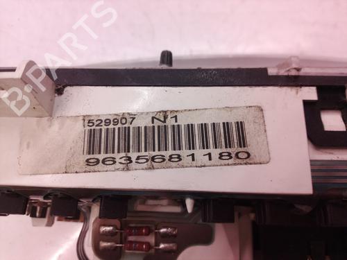 Instrument cluster PEUGEOT PARTNER MPV (5_, G_)  | BP8633070C47 