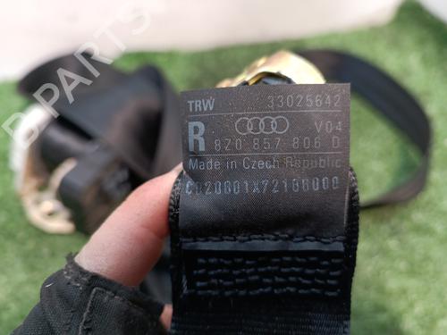 Rear right seatbelt AUDI A2 (8Z0) 1.4 | BP16340775I28 