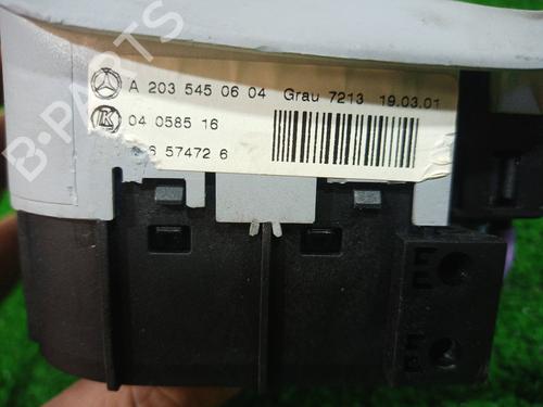 Headlight switch MERCEDES-BENZ C-CLASS (W203)  | BP12603346I24 