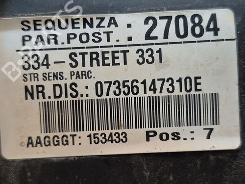Rear bumper FIAT 500X (334_) 1.3 D Multijet (334AXH1A) | BP29122460C8 