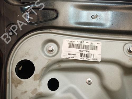Left front door VW TOURAN (1T1, 1T2) 2.0 TDI 16V | BP19544820C2 