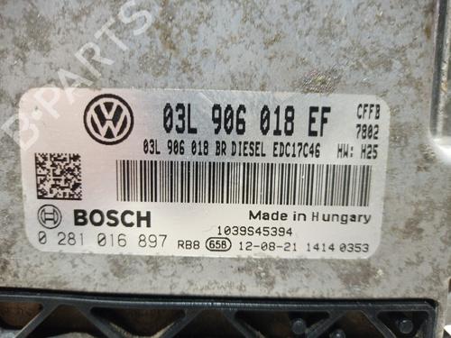 Engine control unit (ECU) SKODA SUPERB II Estate (3T5) 2.0 TDI 16V | BP12439158M57 