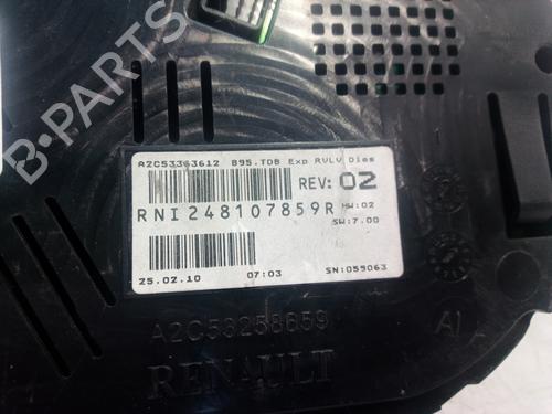 Instrument cluster RENAULT MEGANE III Hatchback (BZ0/1_, B3_) 1.5 dCi | BP7925612C47 