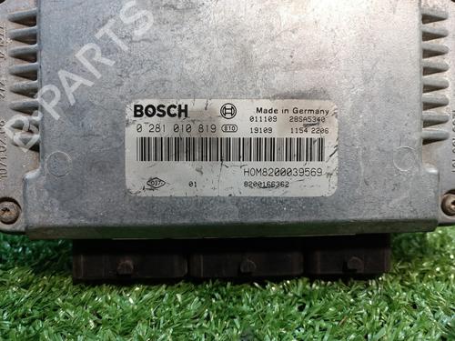 Engine control unit (ECU) RENAULT MEGANE I Classic (LA0/1_) 1.9 dCi (LA05) | BP7922277M57 