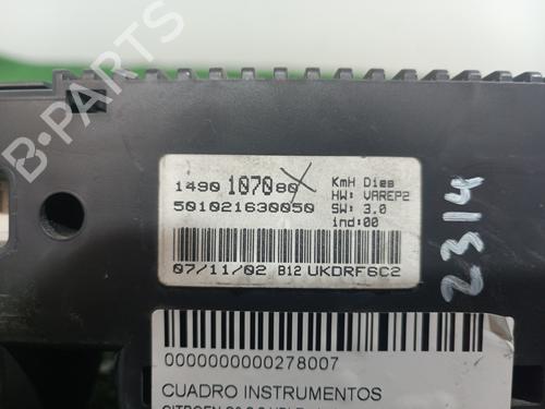Instrument cluster CITROËN C8 (EA_, EB_) 2.2 HDi | BP7923047C47 