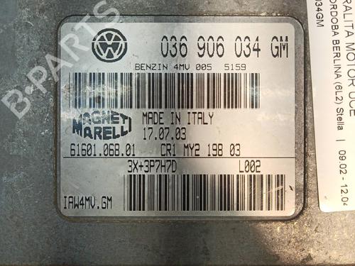 Engine control unit (ECU) SEAT CORDOBA (6L2)  | BP7928045M57 