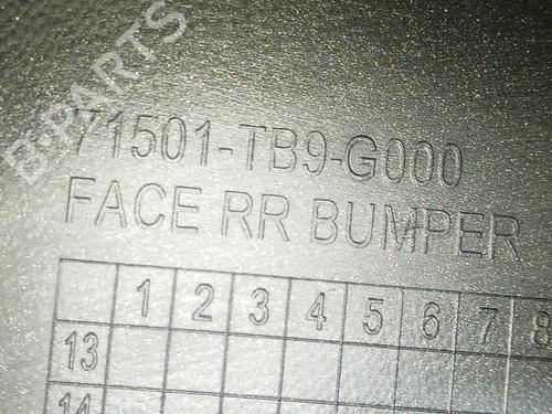 Rear bumper HONDA CIVIC IX Tourer (FK) 1.6 i-DTEC (FK3) | BP29132875C8 