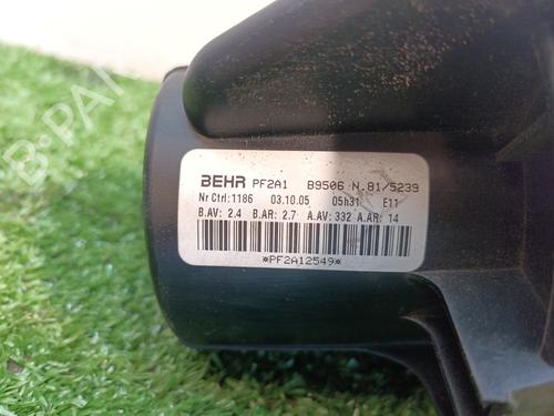 Heater blower motor PEUGEOT 307 CC (3B)  | BP16067781M62 